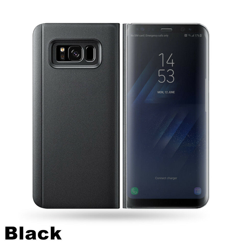 Mirror Flip Case for S22 S21 S10 5G S9 S8 Plus Note 10 9 S20 Ultra Note 20 - Eastlakes Electronics